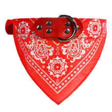 Pañuelo vendedor caliente multicolor de encargo de la bufanda del perro animal doméstico